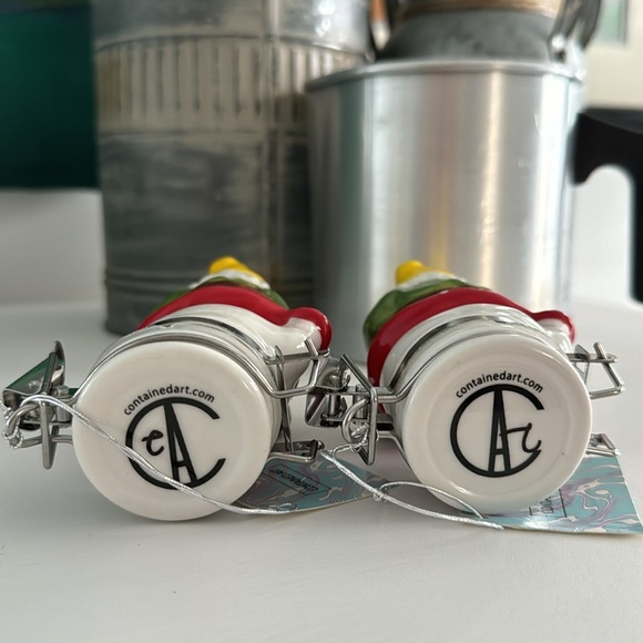 Set Gnomes Porcelain Container Art Decor NWT (2) - Picture 10 of 10